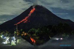 Jumat Ini, Gunung Merapi Luncurkan Lava Pijar 3 Kali Sejauh 1.500 Meter