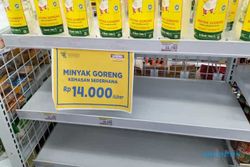 Minyak Goreng Satu Harga Rp14.000 per Liter di Wonogiri Belum Merata