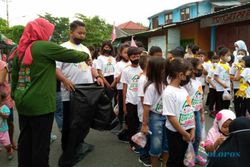 Belajar Peduli, Anak-Anak Manahan Solo Disasar Sosialisasi Papi Sarimah