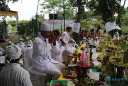 Umat Hindu Menahan Rindu Kemeriahan Melasti di Umbul Geneng Klaten