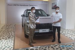 Anthony Ginting Jadi Pelanggan Pertama Mobil Anti Maling Hyundai Creta