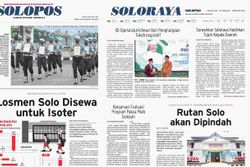 Solopos Hari Ini: Losmen Solo Disewa untuk Isoter