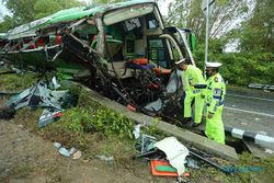 Buntut Kecelakaan di Imogiri, Bus Besar Melintas Jl Mangunan Diperketat