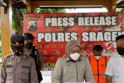 Simpan Ganja di Dapur, Warga Kedawung Sragen Diringkus Polisi