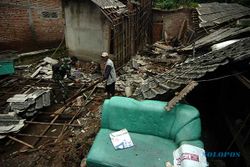 Bencana Tanah Bergerak, Puluhan Rumah di Tegal Rusak