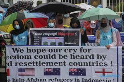 Tuntut Janji UNHCR, Imigran Afghanistan Kembali Unjuk Rasa di Riau