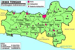 Daftar Usulan Provinsi Baru di Jawa Tengah, Surakarta-Muria Raya