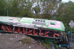 Ini Pesan Terakhir Sopir Bus Wisata Sebelum Kecelakaan Maut di Bantul