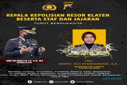 Innalillahi, Polwan Polres Klaten Meninggal karena Sakit