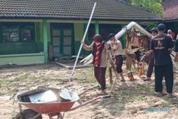 SMAN 1 Kemusu Dilanda Banjir Bandang, Pramuka Boyolali Kerahkan Anggota