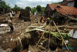 5 Rumah Hancur, Begini Kondisi Pasca Banjir Bandang di Brebes
