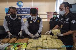 BNN Gerebek Gudang Narkoba di Palembang, Segini Barang Buktinya