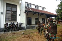Tingkatkan Kemampuan Prajurit, TNI AD Latihan Tempur Kota di Tegal
