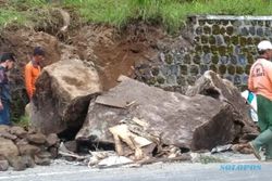 Ancaman Longsor Jalan Tawangmangu-Sarangan Mengkhawatirkan