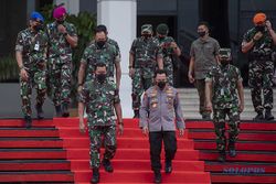 Panglima TNI Terpapar Covid-19, KSAL Wakili Pimpin Rapim TNI Polri