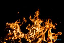 Ruko Tukang Kunci di Banjarsari Solo Nyaris Ludes Terbakar