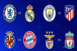 Hasil Drawing Liga Champions: Chelsea Bersua Madrid, City Vs Atletico