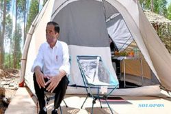 Tenda Tanpa AC hingga Mi Instan, Ini Fasilitas Jokowi Berkemah di IKN