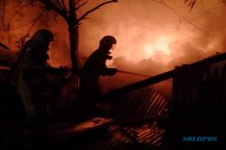 Bengkel Tambal Ban Truk di Klaten Selatan Terbakar, Begini Kondisinya