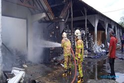 Gudang di Klaten Terbakar, Padahal Tanpa Aktivitas sejak Akhir Februari