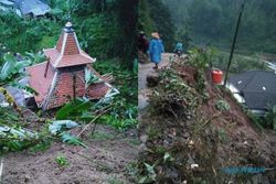 Hujan Lebat, Sejumlah Dusun di Ngargoyoso Diterjang Tanah Longsor