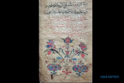 Manuskrip Tertua Mangkunegaran Solo Berisi Kisah Adam & Raja-Raja Jawa