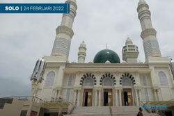 Penampakan Masjid Agung Madaniyah Karanganyar yang Mirip Masjid Nabawi