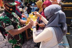 Operasi Pasar 1.800 Liter Minyak Goreng di Sragen, Hanya 1 Liter/Kupon