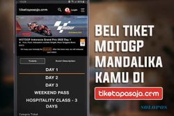 Ludes, Tiket MotoGP 2022 Mandalika di Tiketapasaja.com Terjual Habis