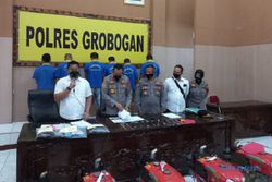 Polisi Bekuk Kawanan Maling Traktor yang Beraksi di Grobogan