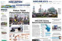 Solopos Hari Ini: Fokus Tolak Penundaan Pemilu