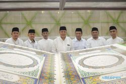 Masjid Agung Karanganyar akan Pamerkan Al-Qur'an Raksasa pada Ramadan Ini