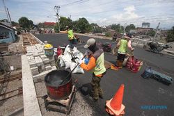 Dibuka Sebelum Lebaran, Progres Overpass DI Pandjaitan Solo Capai 90%