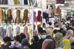 Jelang Lebaran, Pusat Perbelanjaan di Jakarta Mulai Diserbu Pengunjung