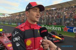 Leclerc Raih Pole di Australia, Hamilton Terlempar dari Baris Terdepan