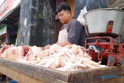 Wuss.. Harga Daging Ayam di Boyolali Meroket Capai Rp40.000/Kg
