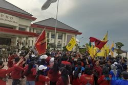 Demo di DPRD Sukoharjo, Ini Tuntutan Cipayung Sukoharjo