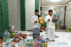 Masjid di Makamhaji Ini Lelang Galon Lukis Karya Pemenang Lomba