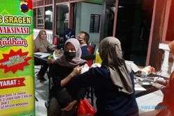 Polres Sragen Jemput Bola Vaksinasi di Masjid dan PO Bus