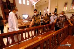 Gibran Cek Persiapan Perayaan Paskah 3 Gereja di Solo, Hasilnya?