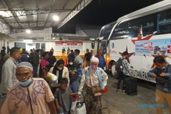 Alhamdulillah, Ribuan Orang Kaum Boro Sudah Tiba di Terminal Wonogiri