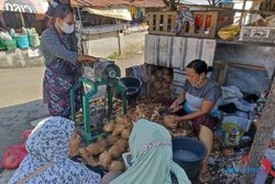 Penjualan Kelapa Parut di 2 Pasar di Sukoharjo Ini Melejit Kala Ramadan