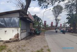 Tempati Sempadan Sungai, 4 Kios di Gondang Sragen Diminta Dibongkar
