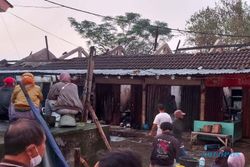 7 Kios di Pasar Projo Ambarawa Terbakar, Pedagang Rugi Rp350 juta