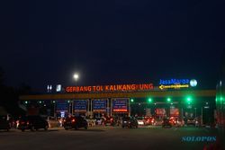 Hari Pertama One Way, GT Kalikangkung Semarang Terima 47.000 Kendaraan