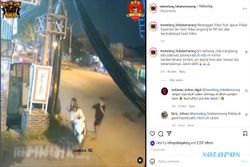 Viral Video Remaja Sabetkan Sajam ke Pemotor, Lokasi Kaligawe Semarang