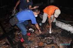 Gegara Korsleting, Rumah Pengawas SD di Grobogan Ludes Terbakar