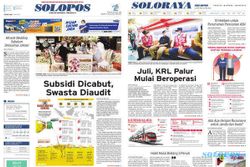 Solopos Hari Ini: Subsidi Dicabut, Swasta Diaudit