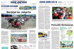 Solopos Hari Ini: Berjejal ke Jakarta