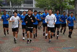 Latihan Perdana Pemain Timnas Indonesia Jelang Kualifikasi Piala Asia